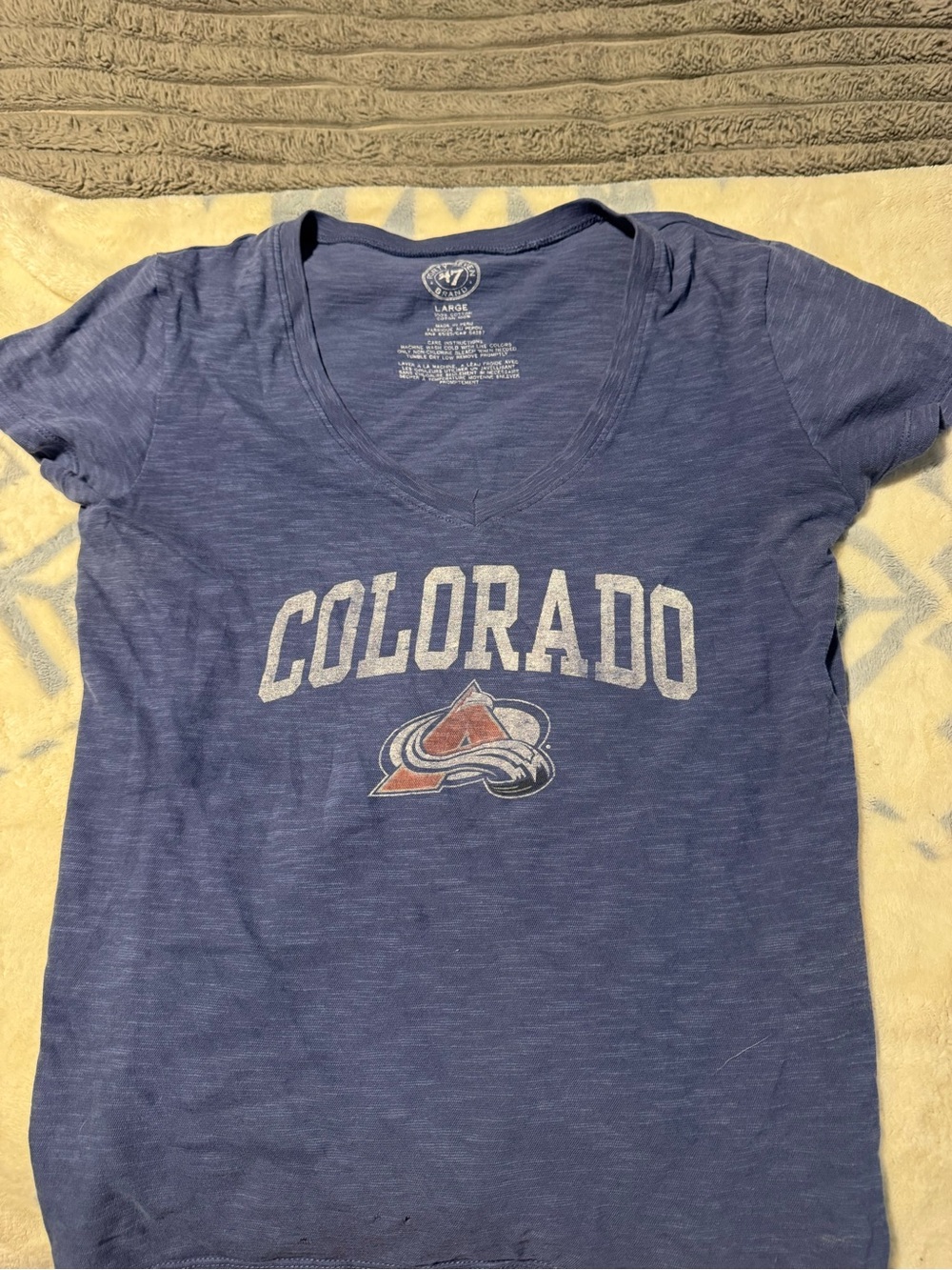 Women’s 47 Brand Colorado Avalanche shirt